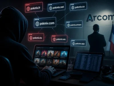 Un pirate informatique manipule un réseau de sites web liés à Pokmiv sous la surveillance des autorités