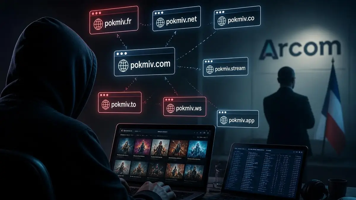 Un pirate informatique manipule un réseau de sites web liés à Pokmiv sous la surveillance des autorités