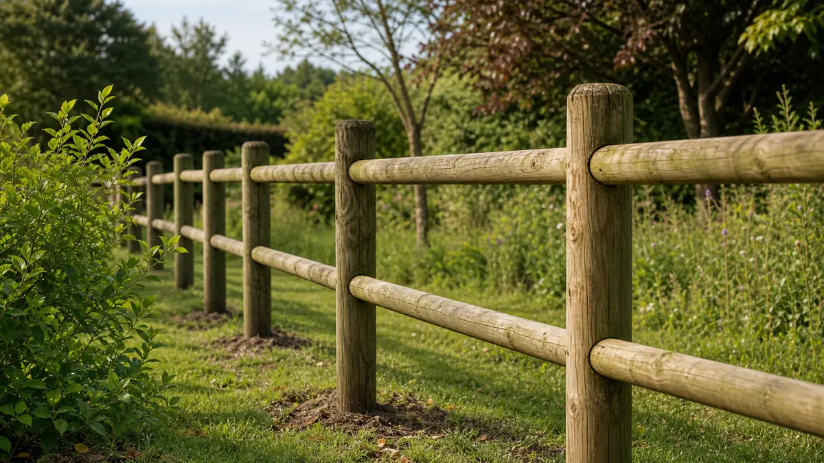 Comment choisir et installer ses poteaux de clôture en bois pour un aménagement durable