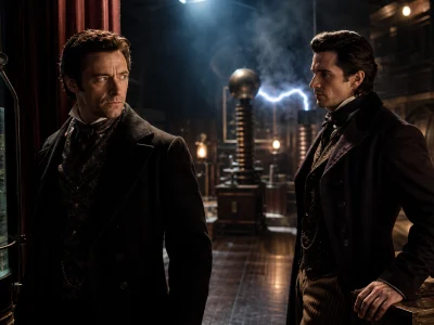 Deux illusionnistes rivaux se défient en coulisses dans le film culte de Nolan.