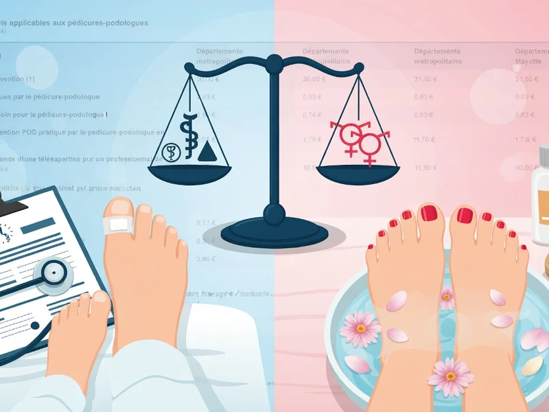 Comparaison entre soin médical du pied et pédicure spa pour le prix pédicure