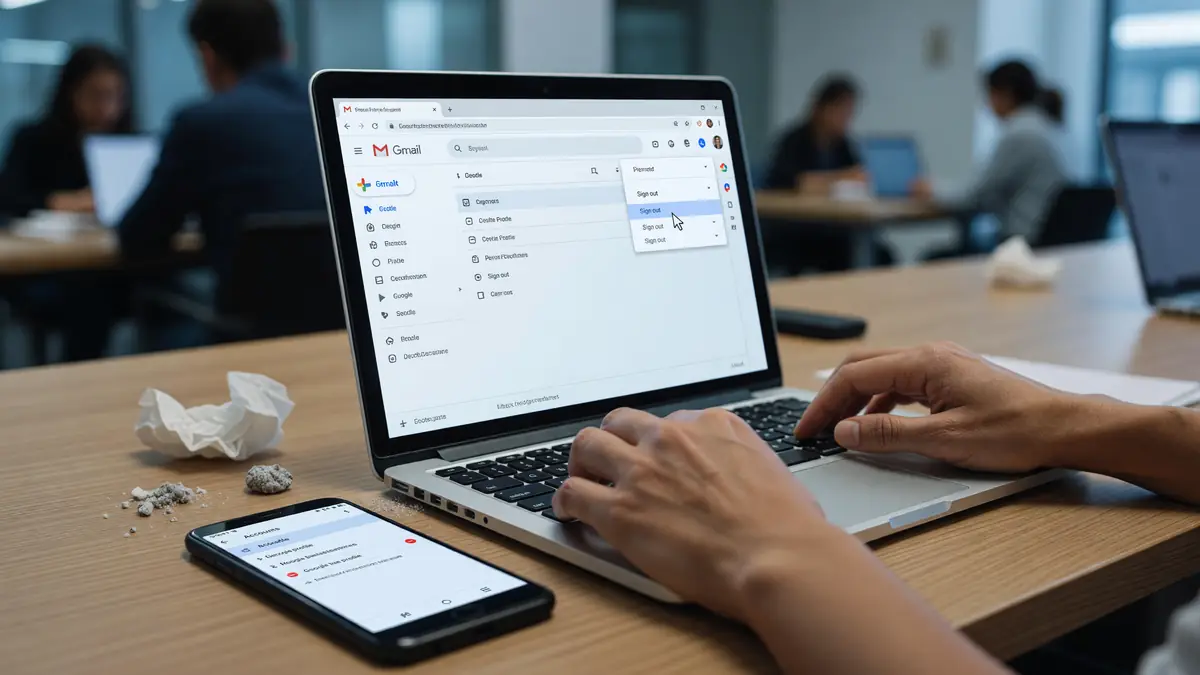 Protéger sa vie privée : maîtriser la déconnexion de Gmail sur tous ses écrans