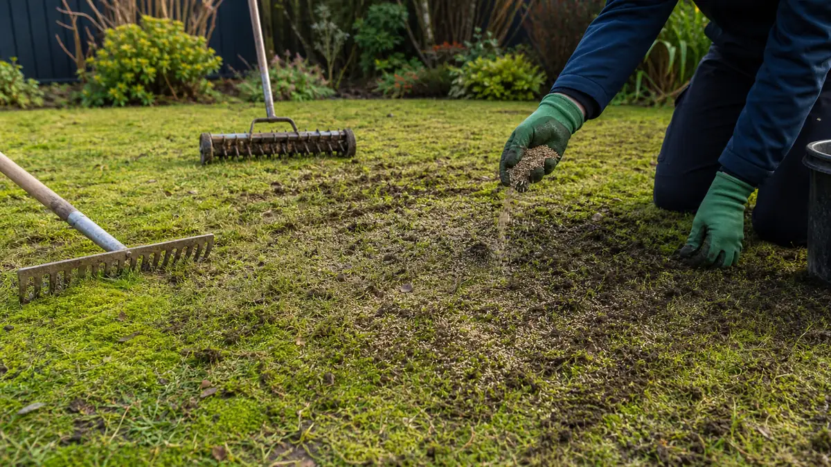 Refaire une pelouse pleine de mousse : les méthodes durables pour sauver son gazon
