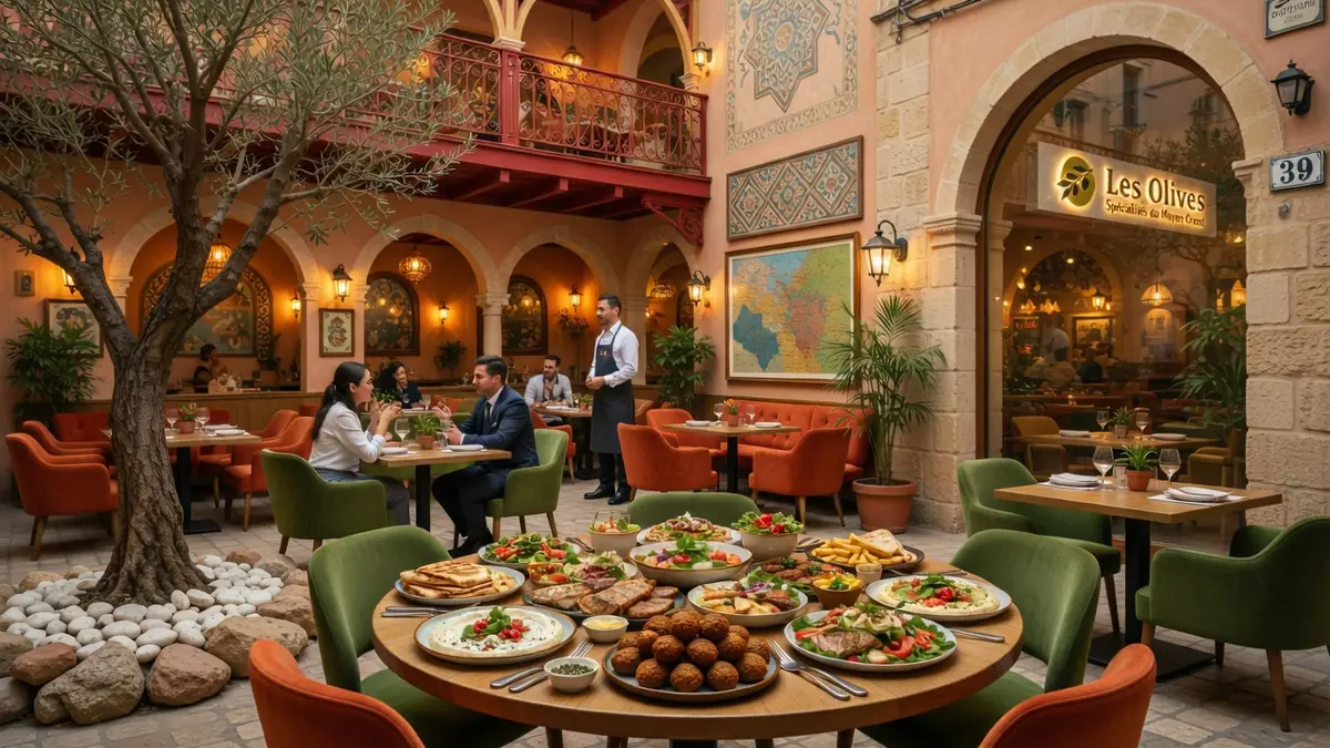 Saveurs du Levant à Dijon : le charme discret du restaurant Les Olives