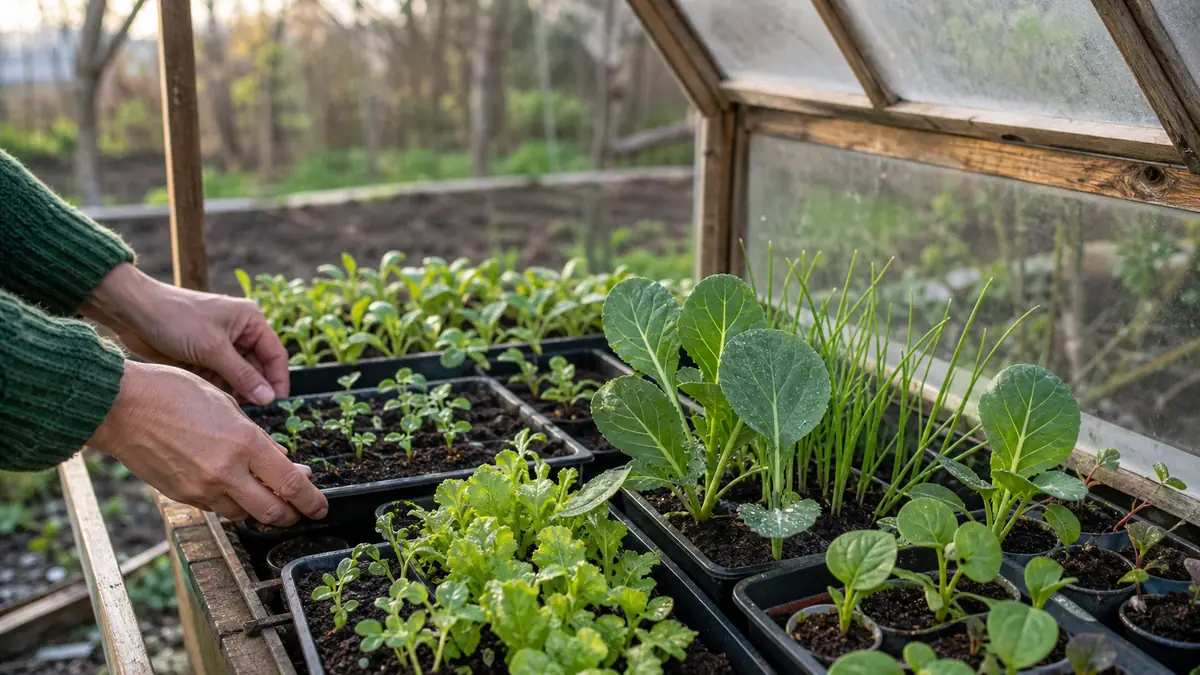 Le réveil du potager : réussir ses semis en serre froide en mars