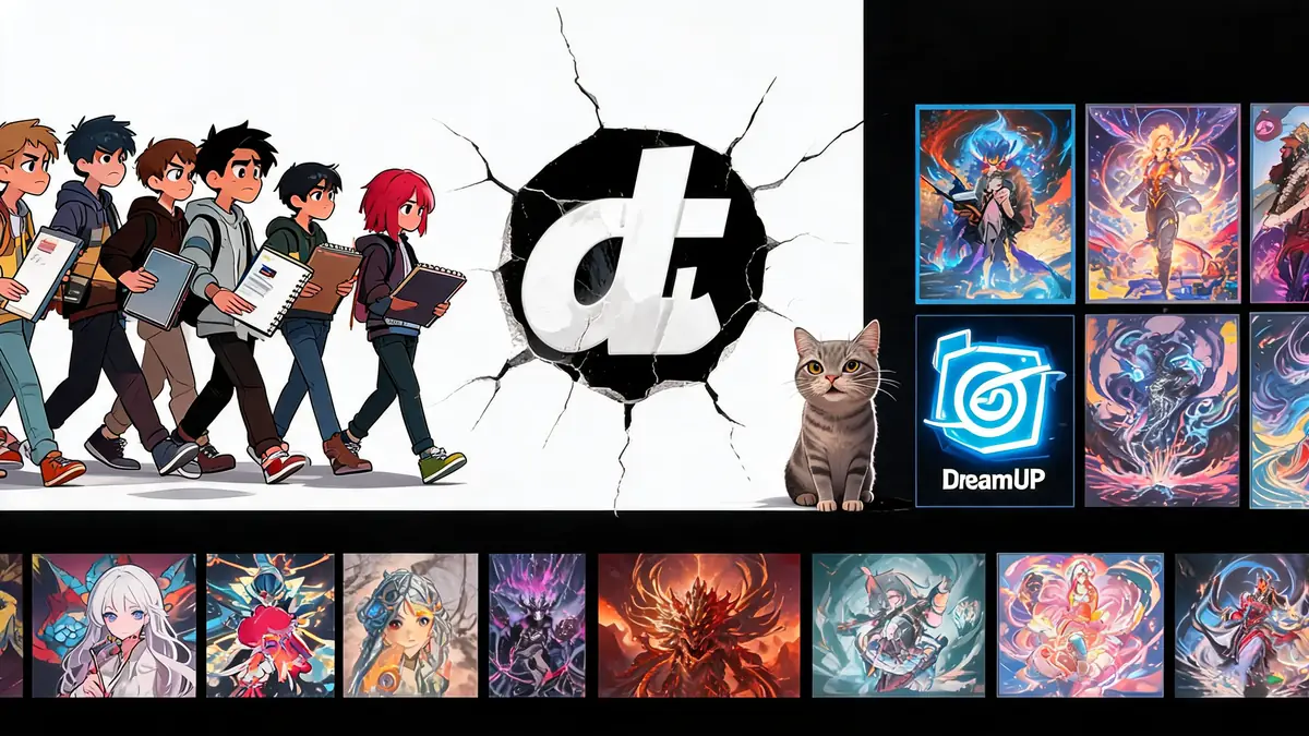 Splendeur et fractures de DeviantArt : mutation d&rsquo;un géant de la création numérique