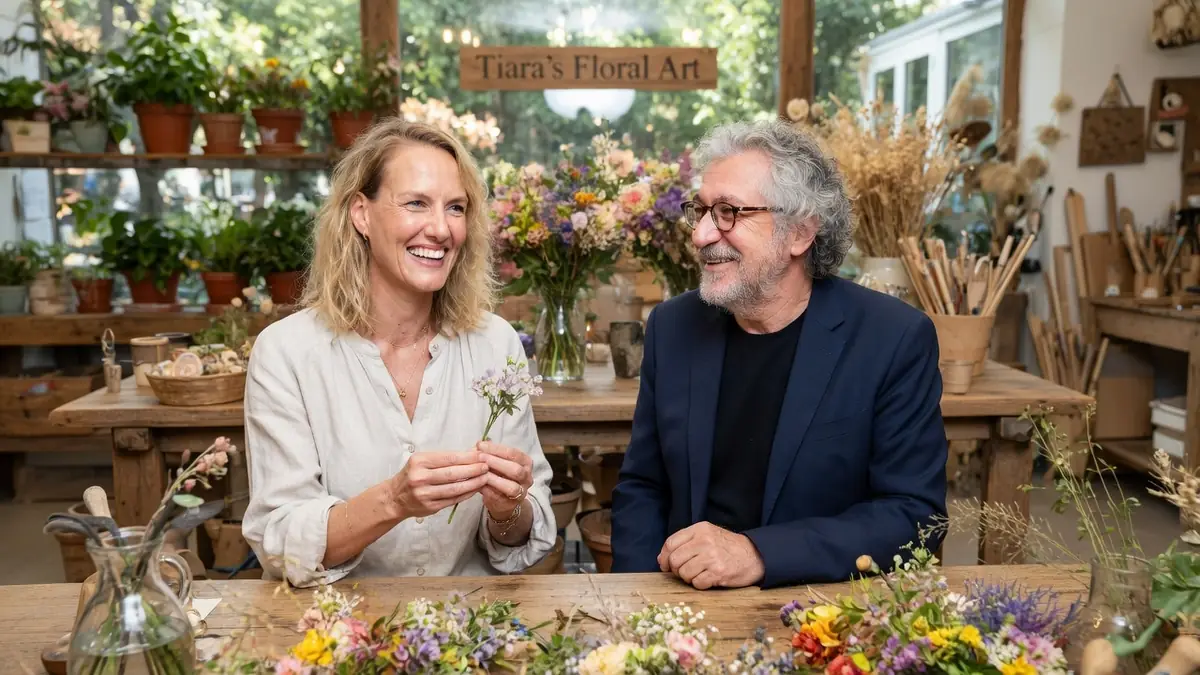 Tiara Comte : de la lumière des projecteurs à l&rsquo;art des fleurs en Provence