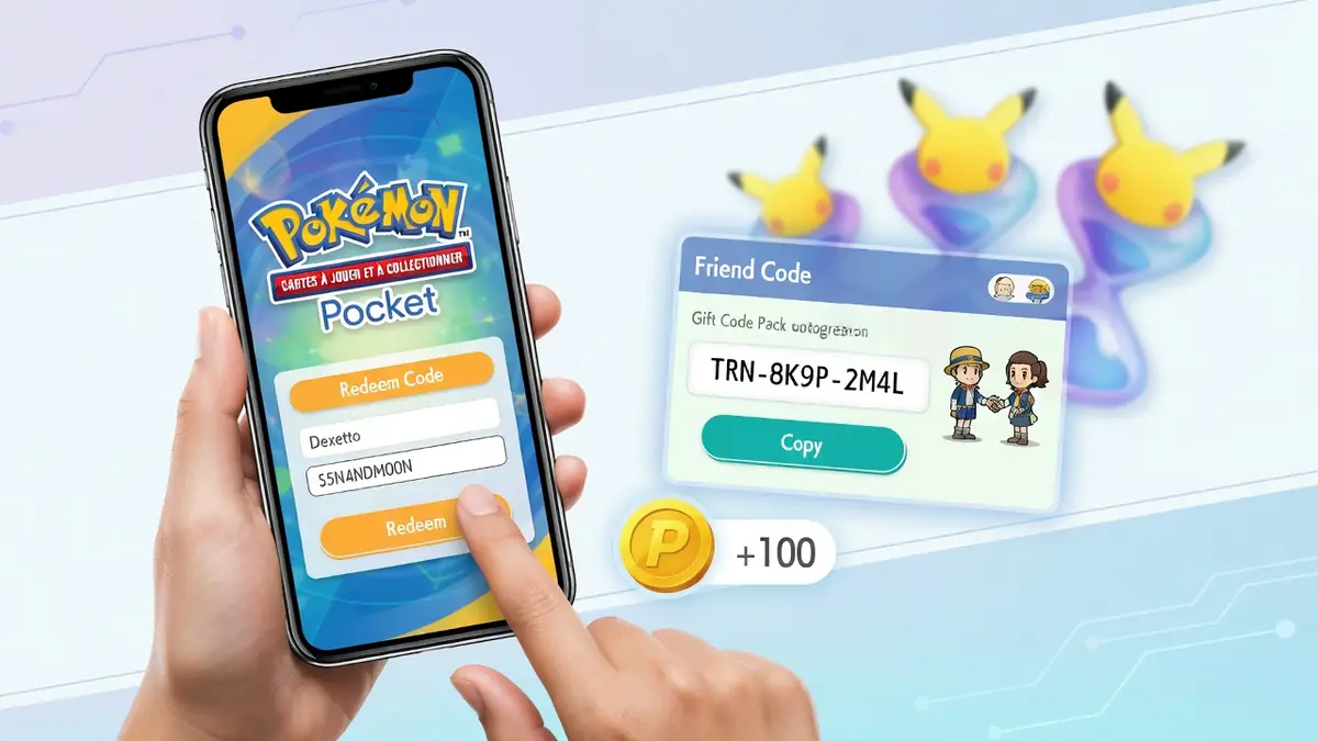 Tout savoir sur l’activation d’un code de Pokémon TCG Pocket