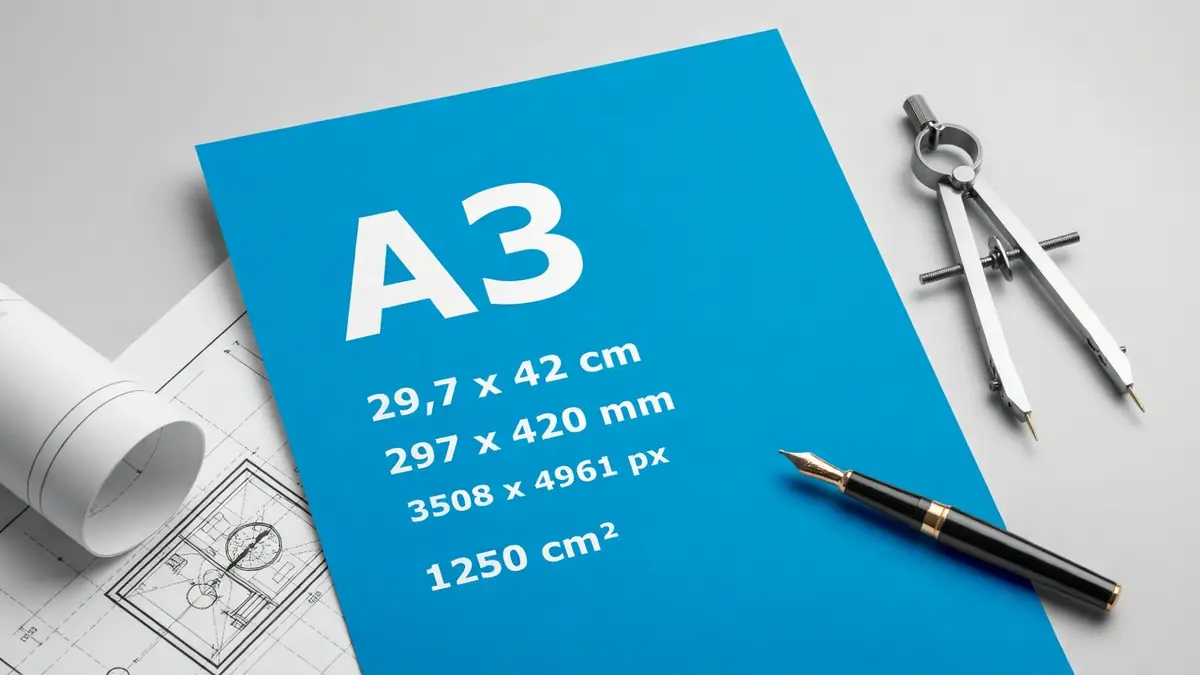 Tout savoir sur la dimension A3 : caractéristiques, normes et conseils d’impression
