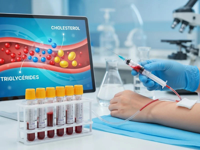 Une professionnelle de santé effectue une prise de sang Eal sur le bras d'un patient avec des tubes de prélèvement à proximité