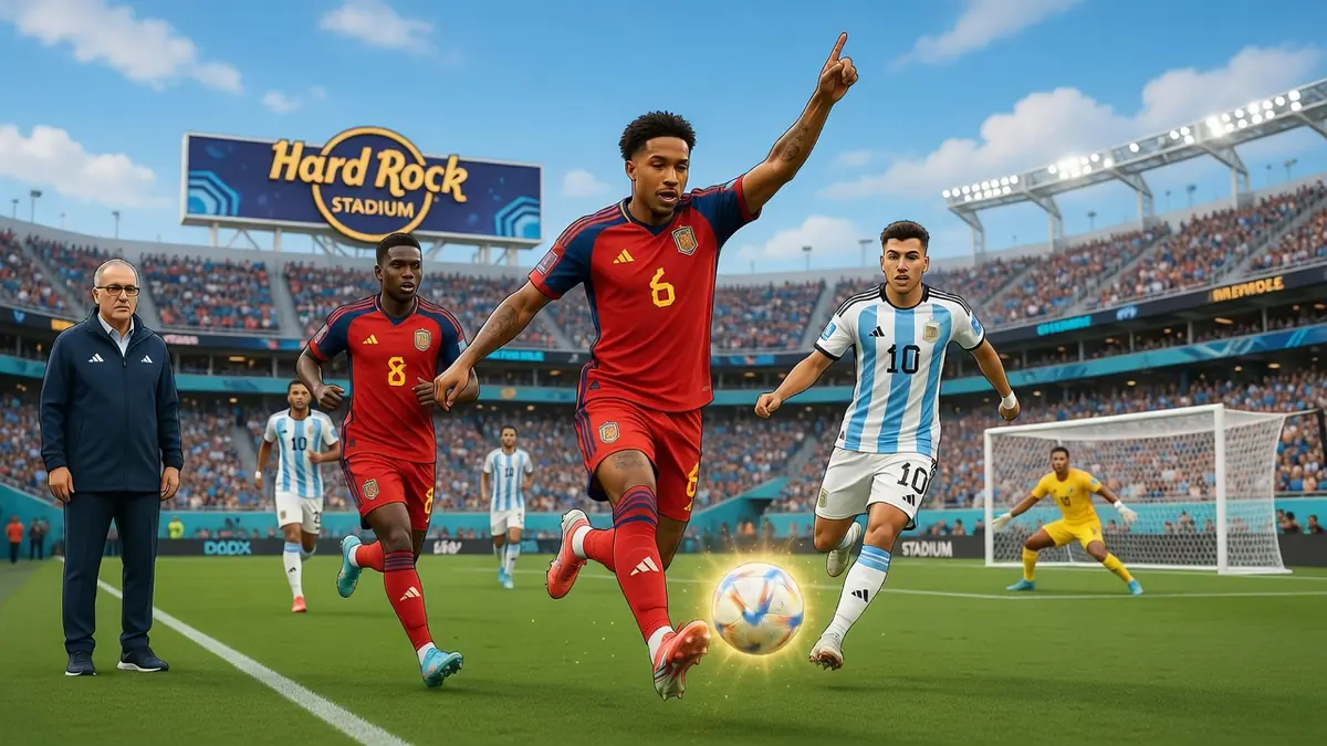 Joueurs de football en action sur le terrain lors d'un match intense évoquant l'affiche Uruguay – Cap-Vert
