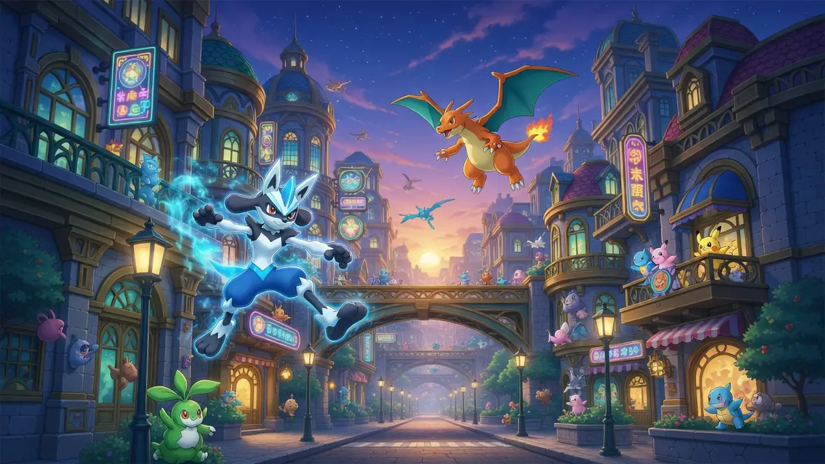 Voyage urbain au cœur d&rsquo;Illumis : les secrets du Pokédex Pokémon ZA