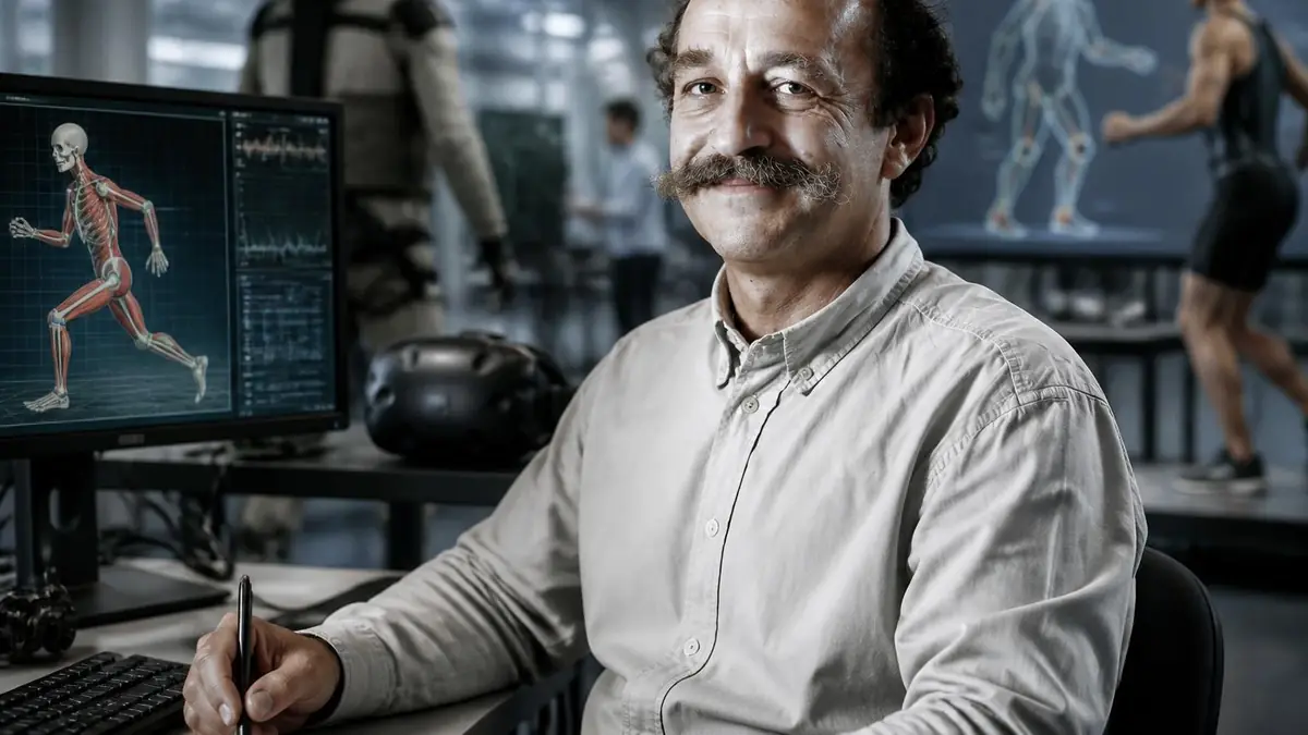 Georges Dumont travaille dans un laboratoire de recherche spécialisé dans l'analyse du mouvement humain