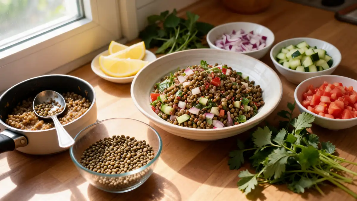 Comment réussir vos lentilles en salade : astuces de cuisson et recettes