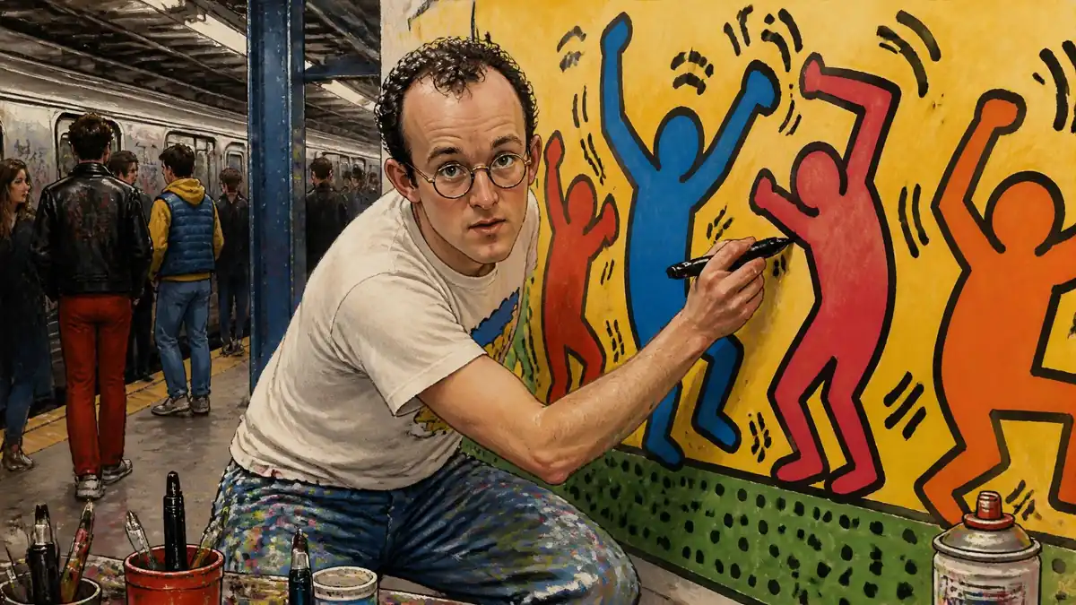 De la rue aux musées : la révolution visuelle et politique de Keith Haring