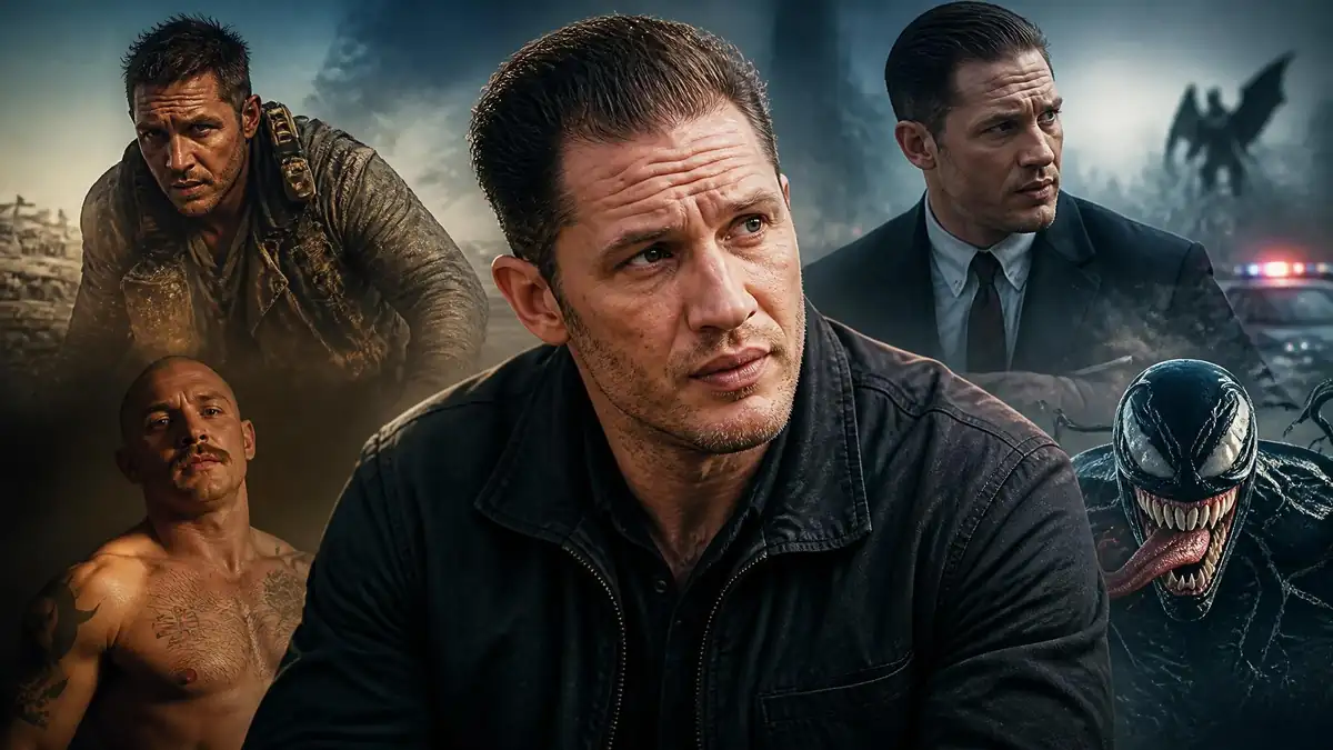 Montage de différents personnages incarnés par l'acteur dans plusieurs films with Tom Hardy