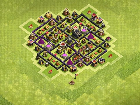 Exemple d'aménagement défensif pour optimiser vos plans Clash of Clans