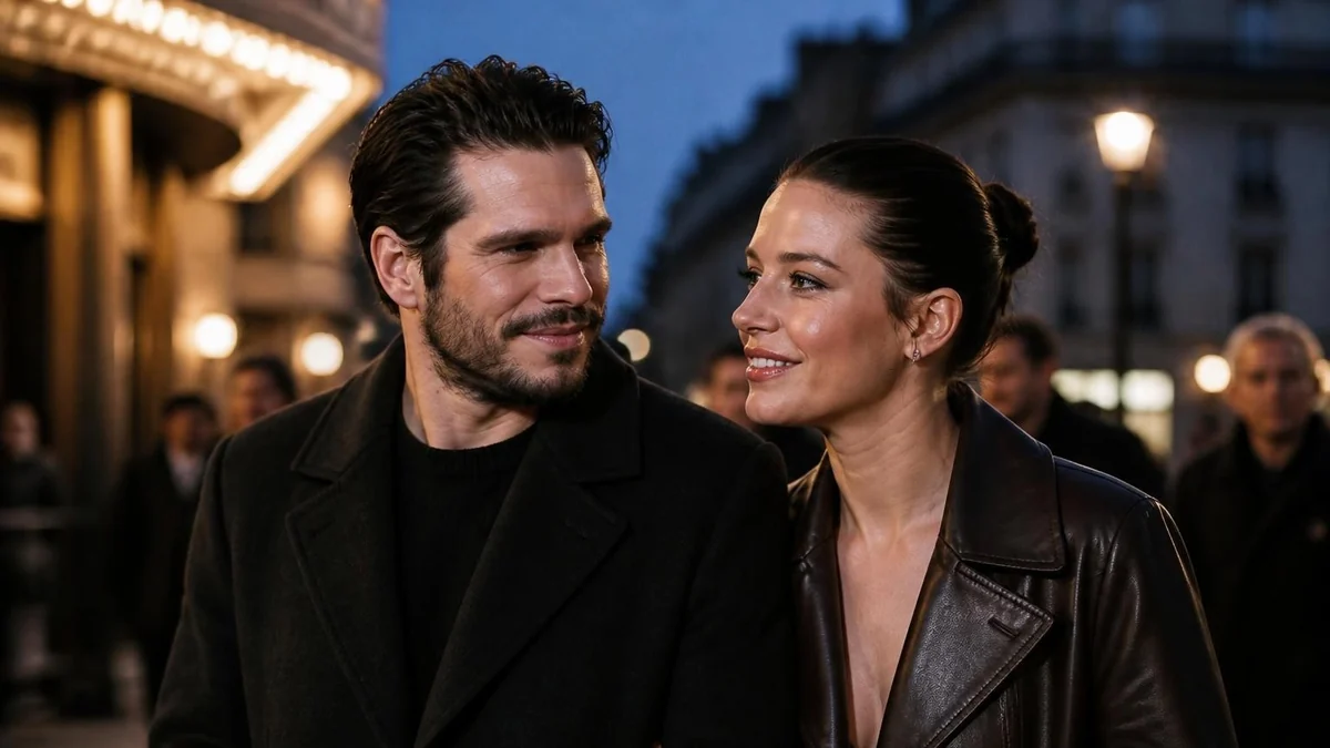 Adèle Exarchopoulos François Civil se regardent avec une grande complicité lors d'une sortie nocturne