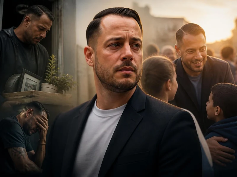 Montage photo illustrant les différentes facettes de la vie et du Sébastien Delogu couple