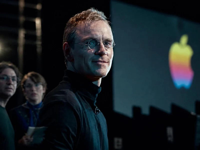 L'acteur Michael Fassbender incarne le protagoniste dans le film Danny Boyle Steve Jobs