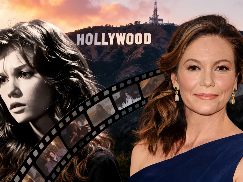 Portrait comparatif de l'actrice à travers les époques illustrant les meilleurs films avec Diane Lane