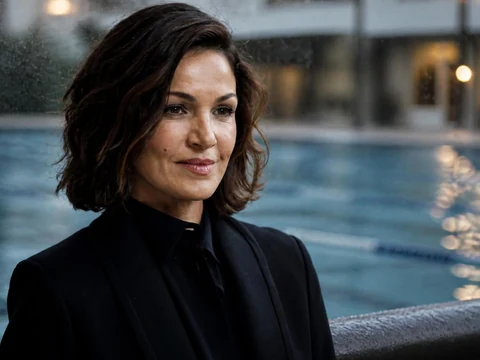 Portrait de l'actrice Nadia Farès mort illustrant cet article sur sa disparition