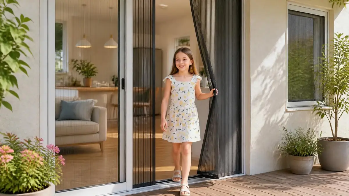 Moustiquaire pour porte-fenêtre : quel modèle choisir pour se protéger ?