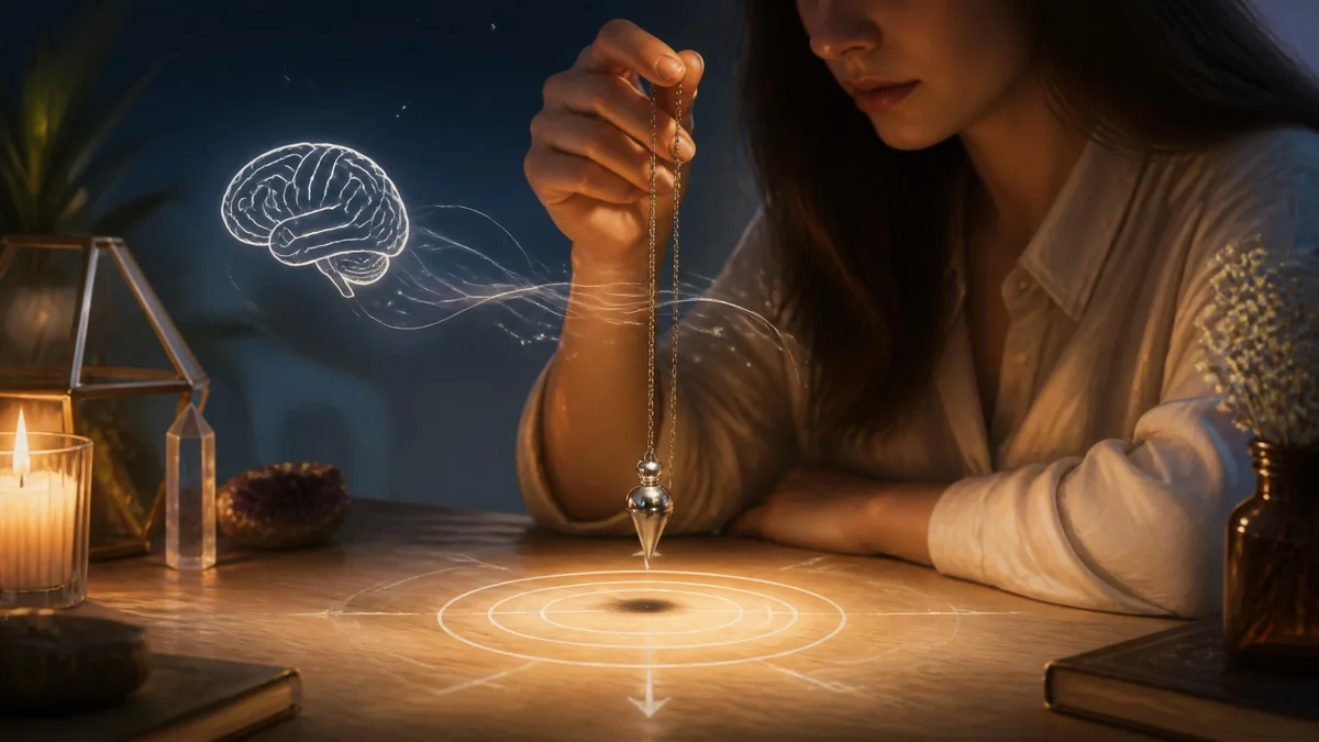 Obtenir un oui ou non au pendule : méthodes, conventions et erreurs à éviter