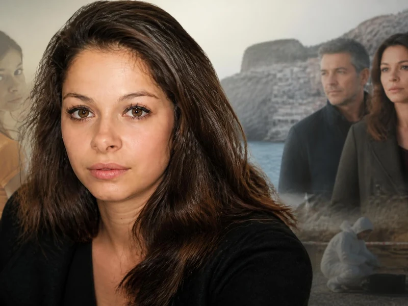 Montage photo montrant différents rôles à l'écran de l'actrice Bertille Chabert