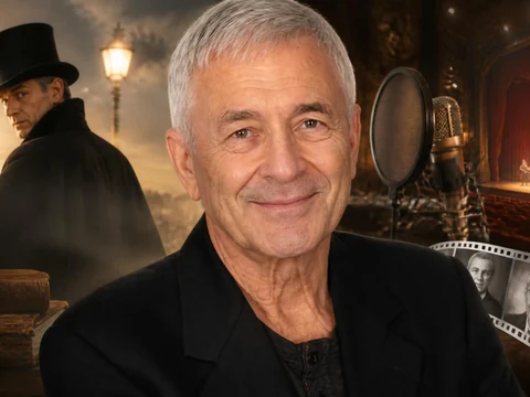 Portrait de l'acteur François Dunoyer illustrant sa riche carrière au théâtre et au doublage