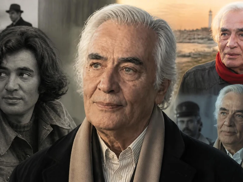 Montage photo montrant les différents visages et âges de l'acteur français Paul Barge au cours de sa carrière