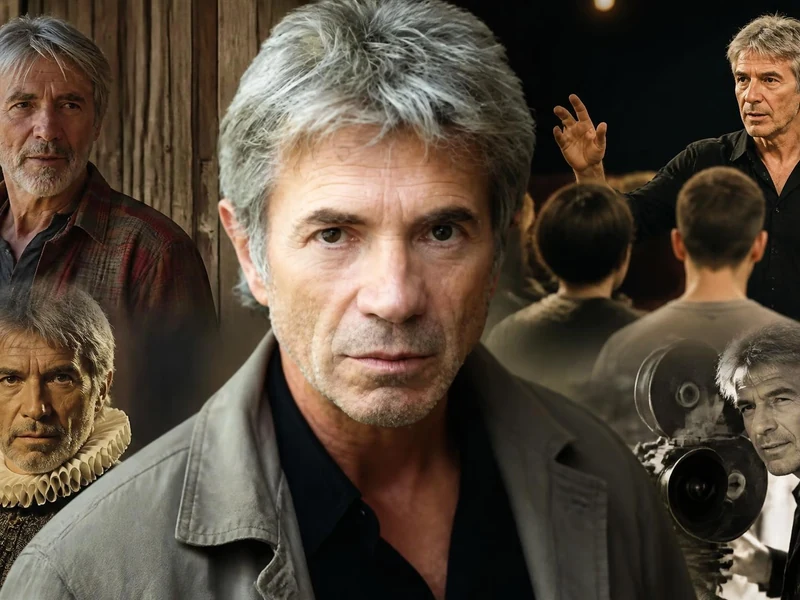 Montage photo montrant les différents rôles et facettes de la carrière de l'acteur français Roger Miremont