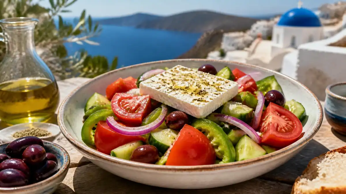 Salades grecques : ingrédients, astuces et traditions de la vraie horiatiki